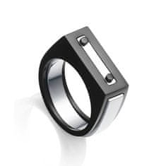 Viceroy Férfi acél gyűrű 2 az 1-ben Beat 14114A02 (Kerület 62 mm)