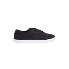 Tommy Hilfiger Cipők fekete 41 EU Canvas Lace Up