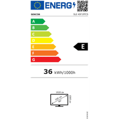 SENCOR 40" FHD LED TV (SLE 40F19TCS)