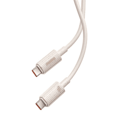 BASEUS Habitat USB-C - USB-C gyors töltő 2m rózsaszín (P10360202421-01) (P10360202421-01)