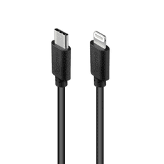 Acme CB1061 USB-C - Lightning kábel 1m fekete (CB1061)