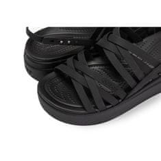 Crocs Szandál fekete 41 EU Brooklyn Strappy