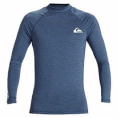 Quiksilver Férfi lycra ing ALL TIME, hosszú ujjú kék 2XL