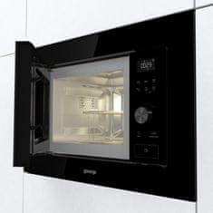 Gorenje BM201AG1BG Beépíthető Mikrohullámú sütő 1000W 20L Fekete