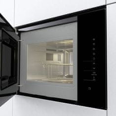 Gorenje BMI251SG3BG Beépíthető Mikrohullámú sütő 1200W 25L Fekete