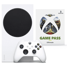 Microsoft Xbox Series S 512GB Fehér + 3 hónap Game Pass Ultimate előfizetés (RRS-00153)