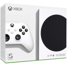 Microsoft Xbox Series S 512GB Fehér + 3 hónap Game Pass Ultimate előfizetés (RRS-00153)