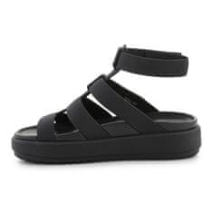 Crocs Szandál fekete 41 EU Brooklyn Luxe Gladiator