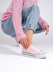 Amiatex Női tornacipő 108914 + Nőin zokni Gatta Calzino Strech, rózsaszín árnyalat, 38