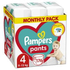 Pampers Active Baby-Dry Pants eldobható pelenkázónadrág 4 (9-15 kg) 176 db - HÓNAPI KÉSZLET