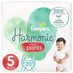 Pampers Harmonie Pants eldobható pelenkázó bugyi 5 (12-17 kg) 20 db