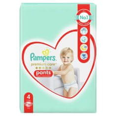 Pampers Premium Care Pants Eldobható pelenkázó nadrág 4 (9-15 kg) 38 db