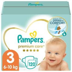 Pampers Premium Care eldobható pelenkák 3 (6-10 kg) 120 db