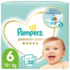 Pampers Premium Care Egyszer használatos pelenkák 6 (13 kg+) 38 db