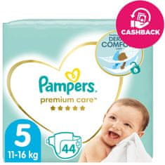 Pampers Premium Care eldobható pelenkák 5 (11-16 kg) 44 db