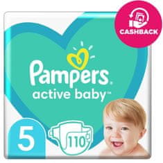 Pampers Active Baby eldobható pelenkák 5 (11-16 kg) 110 db