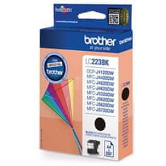 BROTHER LC-223BK (tinta fekete, 600 oldal/perc @ 5% huzat)