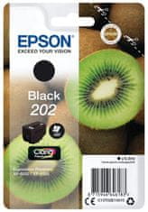 Epson tintapatron/ C13T02E14010/ 202 Claria Premium-6/ XP-6000/ fekete