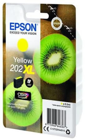 Epson T02H4 sárga XL (kiwi) patron