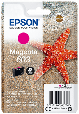 Epson T03U3 magenta patron (csillag)