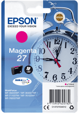 Epson egy csomag Magenta 27 DURABrite Ultra tinta C13T27034012