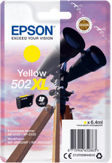 Epson singlepack,Sárga 502XL,Tinta,XL