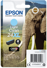 Epson egy csomag világos ciánkék 24XL Claria Photo tinta C13T24354012