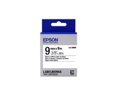 Epson címkepatron Standard LK-3WBN Standard fekete/fehér 9mm (9m)