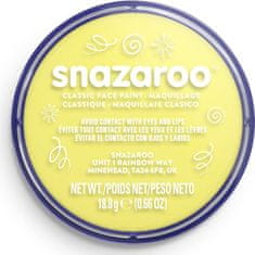 Snazaroo arcfesték halványsárga 18ml