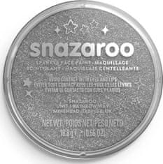 Snazaroo Arcfesték Glitter Grey (Gun Metal Grey) 18ml