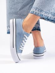 Amiatex Női tornacipő 108954 + Nőin zokni Gatta Calzino Strech, kék árnyalat, 41