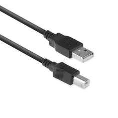 ACT AC3045 USB kábel 5 M USB 2.0 USB A USB B Fekete (AC3045)