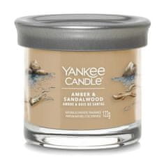 Yankee Candle Svíčka ve skleněném válci , Ambra a santalové dřevo, 122 g