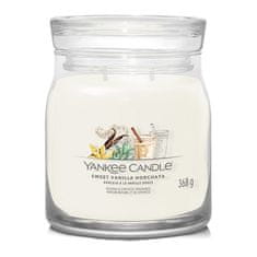 Yankee Candle Svíčka ve skleněné dóze , Sladký vanilkový nápoj horchata, 368 g