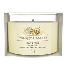 Yankee Candle Votivní svíčka , Vafle s banány a karamelem, 37 g