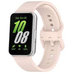 BStrap Silicone szíj Samsung Galaxy Fit 3, sand pink