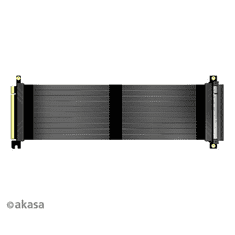 Akasa PCIe 3.0 x16 Riser kábel 30cm (AK-CBPE01-30B) (AK-CBPE01-30B)