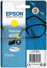 Epson tintapatron egy csomagban 408L DURABrite Ultra Ink/ C4810DTWF/ Sárga