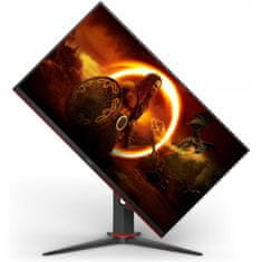 AOC 24G2SPU/BK Monitor 23.8inch 1920x1080 IPS 165Hz 4ms Fekete-Piros