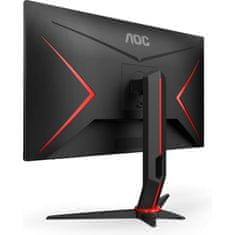 AOC 24G2SPU/BK Monitor 23.8inch 1920x1080 IPS 165Hz 4ms Fekete-Piros