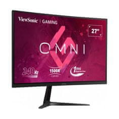 Viewsonic Omni VX2719-PC-MHD Monitor 27inch 1920x1080 VA 240Hz 1ms Fekete