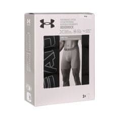 Under Armour 3PACK fekete férfi boxeralsó (1383889 001) - méret M