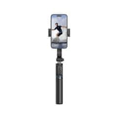 XO Selfie bot Bluetooth-szal és állvánnyal SS13 106cm, fekete (GSM175598)