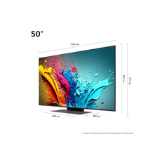 LG QNED smart tv,LED TV, LCD 4K TV, Ultra HD TV, uhd TV,HDR, 127 cm (50QNED86T3A)