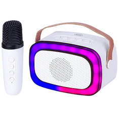 Trevi XR8A01 hordozható fehér gyermek Bluetooth party box (XR8A0101)