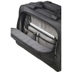 Samsonite 33G-039-006 At Work Rolling Tote 15.6inch Fekete-narancssárga Laptop Görgős táska