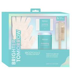 EcoTools Ecotools Brighter Tomorrow Glow Head to Toe Set 4 Pieces 