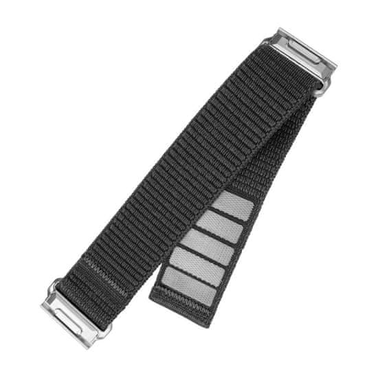 FIXED Nylon Sporty Strap nejlon óraszíj Garmin QuickFit 22mm számára, sötétkék (FIXNST2-QF22MM-GR)