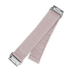 FIXED Nylon Sporty Strap nejlon óraszíj Garmin QuickFit 22mm számára, rosegold (FIXNST2-QF22MM-ROG)