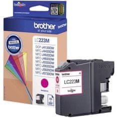 BROTHER LC-223M (magenta tinta,600 oldal/perc @ 5% huzat)